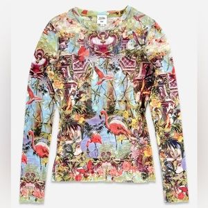 Stunning Vintage Jean Paul Gaultier (JPG) mesh top S/S 1999 collection
